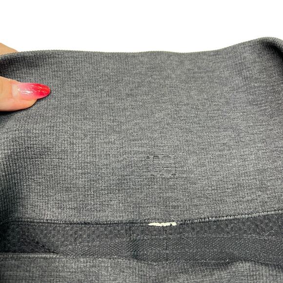 Lululemon Ebb to Street Seamless Pants Mid Rise Heather Black Gray Womens 10 - Picture 10 of 10